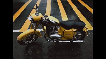 RETRO JAWA | Beauty In Yellow | Vintage JAWA Motorcycle | #3107WALE #Shorts #HeerWale