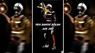 PRESET FF SOLO || KATA KATA SINDIRAN || PEN BANTAI BOCAH SOK JAGO 😎👑