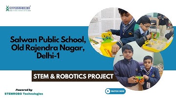 Salwan Public School | STEM Training in School | Robotics Lab | 21st Century Skills
