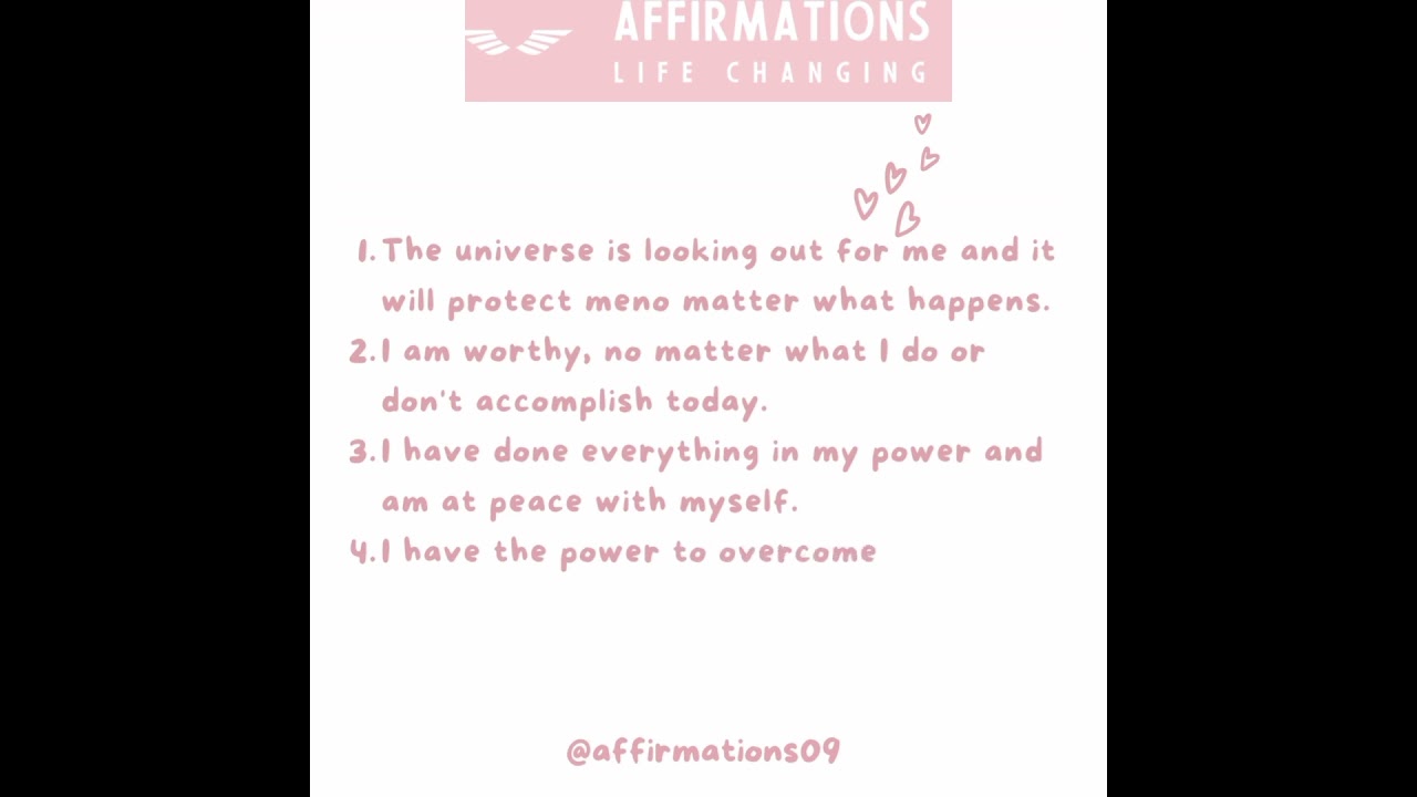 Spiritual Affirmations @affirmations09  