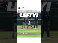 he struck him out with BOTH ARMS?! 🤯