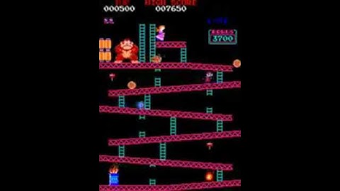 Donkey Kong in MAME