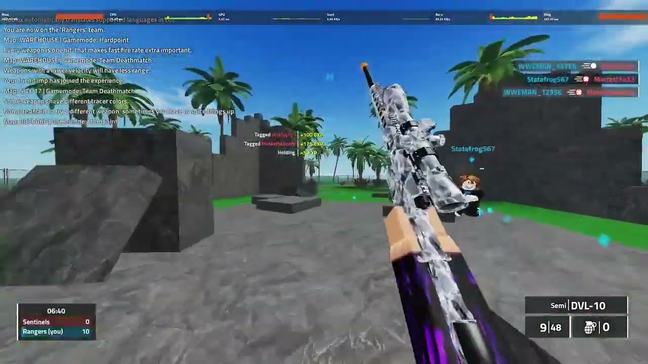 Airsoft FE sniper montage (Roblox) 