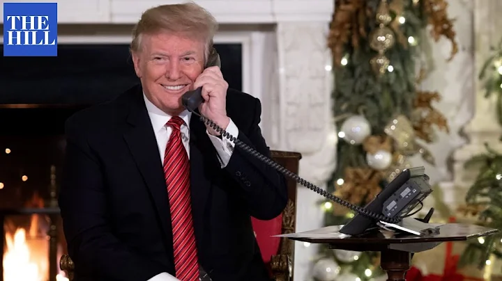 'Seven Is Marginal, Right?' Trump Asks Child If He Still Believes In Santa | Christmas Flashback