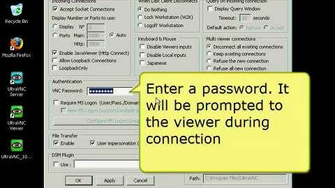 Use VNC to Control Another PC