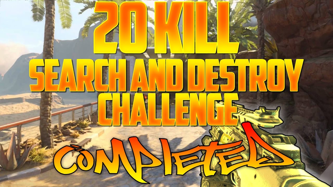 20 Kill S&D Challenge COMPLETED - Black Ops 3