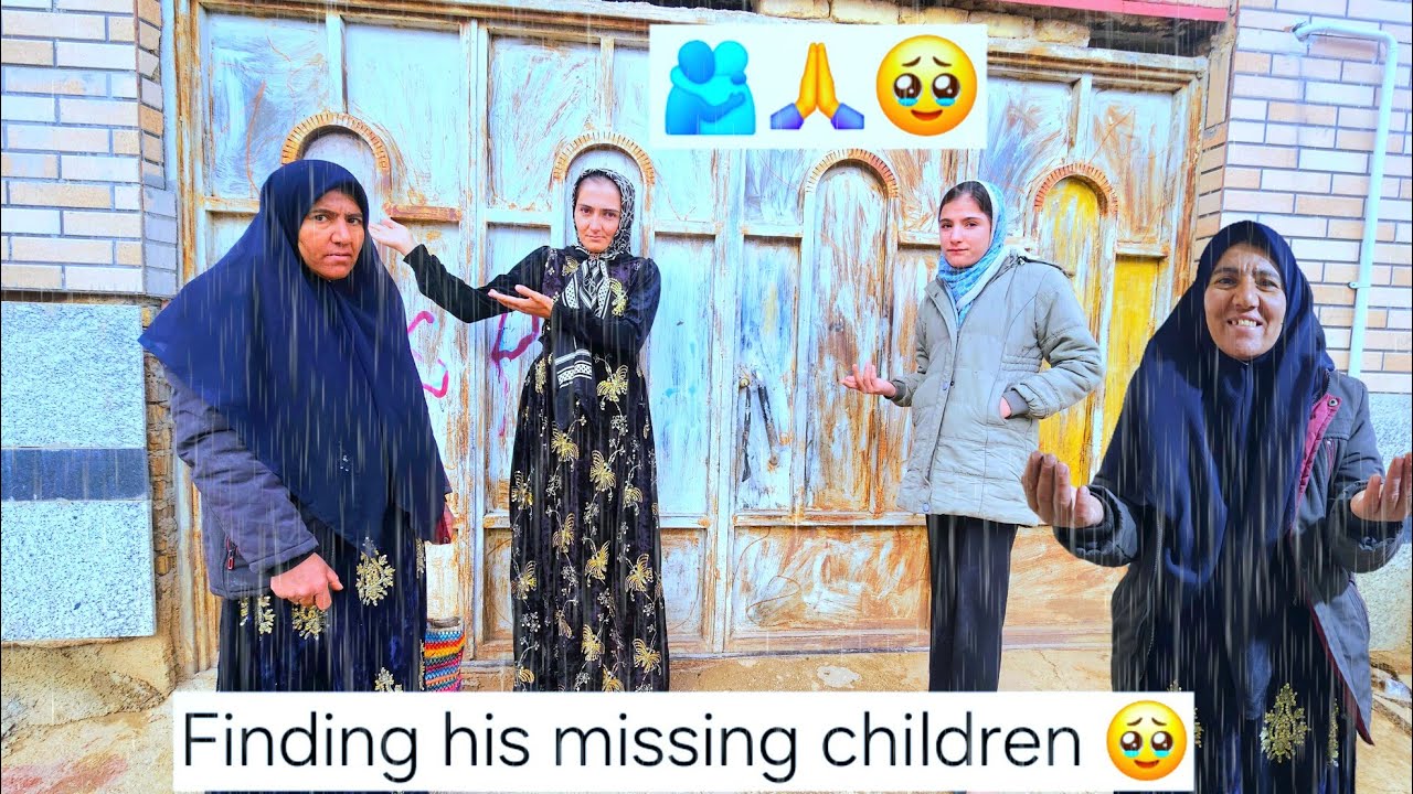 Homeless Halima's Joy After Finding Her Lost Children