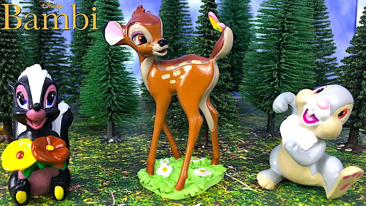 Disney Bambi & Thumper TOY Figures