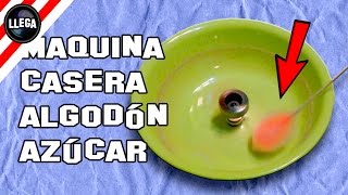 🔴 Máquina de Algodón de Azúcar Casera - Experimentos Caseros - LlegaExperimentos