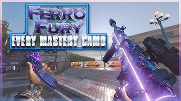 NEW "FERRO FURY" Mastercraft Bundle with ALL MASTERY CAMOS (In-Game Showcase)