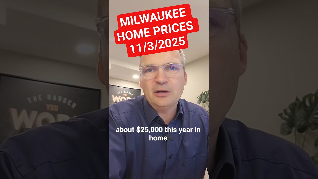 Milwaukee Home Prices Are Up Again Nov 2025 