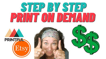 Full Print On Demand Tutorial For Beginners Etsy, Redbubble, Teespring, Amazon Merch