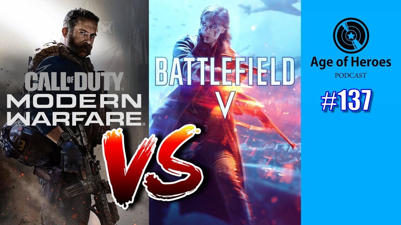 COD: Modern Warfare vs Battlefield V | Age of Heroes 