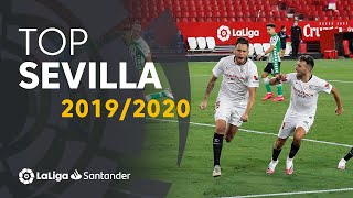 TOP 10 GOLES Sevilla FC LaLiga Santander 2019\/2020
