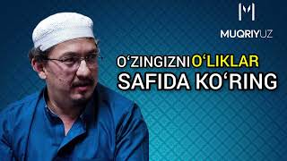 Oʻzingizni oʻliklar safida koʻring | Husayn Buxoriy  #husaynbuxoriy #hasanxondomla #rek