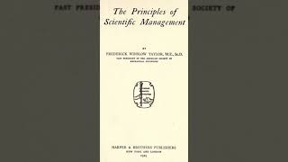 The Principles of Scientific Management | Wikipedia audio article