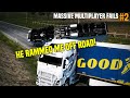 IDIOTS on the loose! #2 | Funny Moments | Commentary | ETS2 Multiplayer