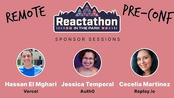 Breakout Stage 1 - Reactathon 2022 Pre-Conf Remote Sessions