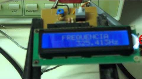 Frequencímetro com PIC16F873A