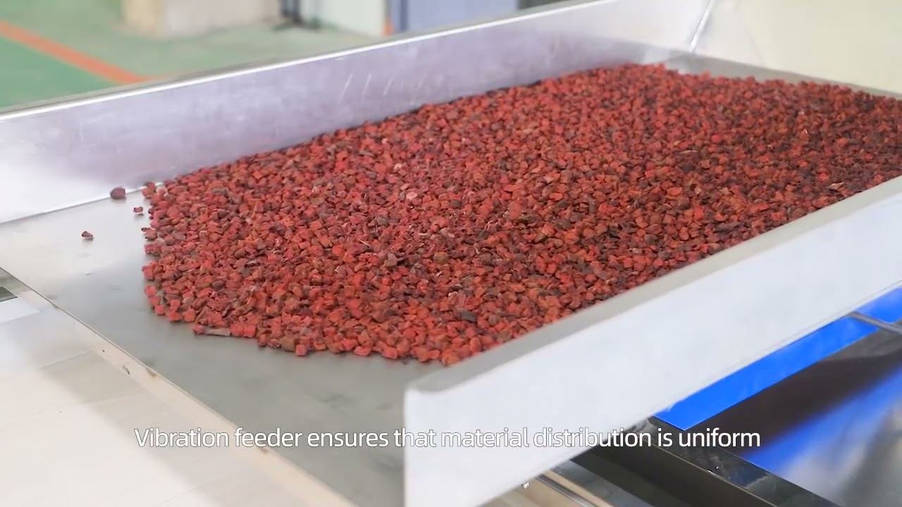 Industrial Microwave Drying Processing Line