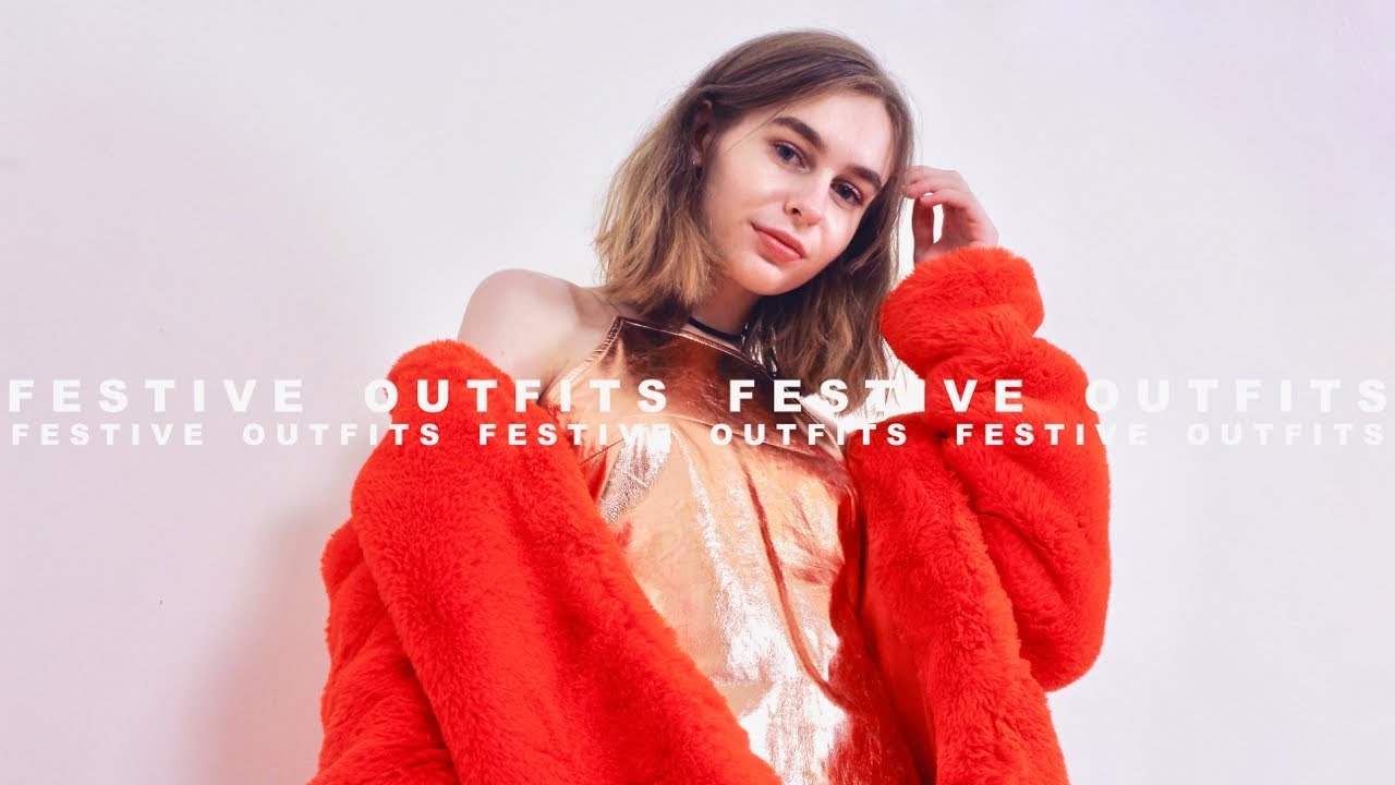 Festive Outfits | Katie Joslin - YouTube