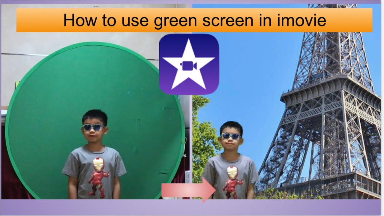 How to add green screen to iMovie YouTube