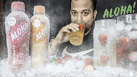 ASMR COLD ICED🥶 ALOHA! SOFT DRINKS | COLD DRINKS🍷| STRAWBERRY🍓, LYCHEE🍈 | DRINKING SOUNDS MUKBANG