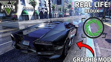 How To Install GTA V: Redux Mod For Low-End PC Best Graphics Mod Of 2021