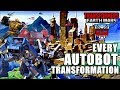 ALL AUTOBOTS TRANSFORMATION - TRANSFORMERS: EARTH WARS