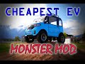 Changli monster mods cheapest electric vehicle ev china car with lift kit and motor mods diy utv
