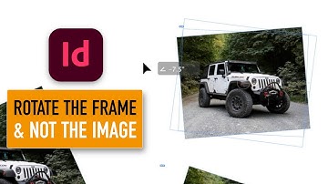 Adobe InDesign Tutorial | Rotate the Frame not the Image [CONTROL YOUR GRAPHICS]