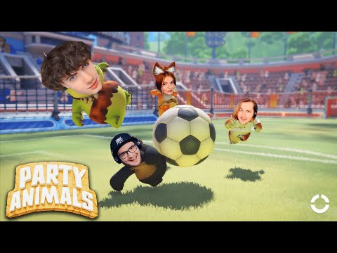 Видео: РЕАКЦИОНЕРЫ играют в ЗВЕРИННЫЙ ФУТБОЛ ► Party Animals ( Парти Энималс )