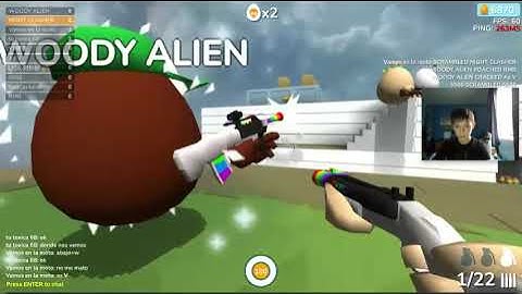 Only using the shotgun in a FFA map | Shell shockers