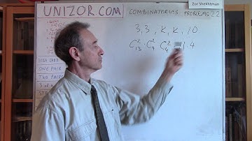 Unizor - Combinatorics - Advanced Problems 2.2.
