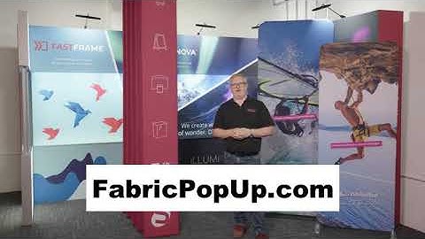 Formulate Fabric Pop Up Displays