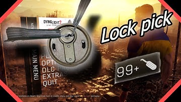 DYING LIGHT: Lock Pick Quick Tutorial