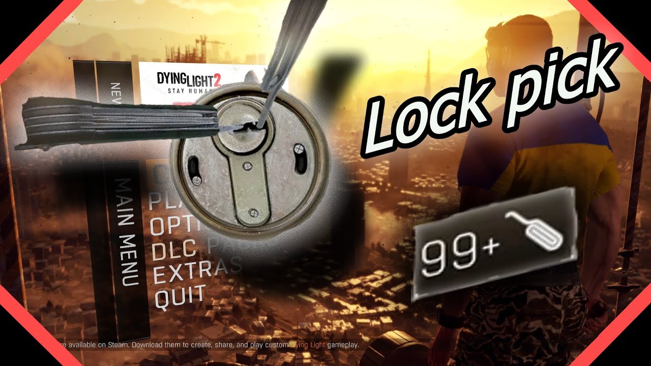 DYING LIGHT Lock Pick Quick Tutorial YouTube