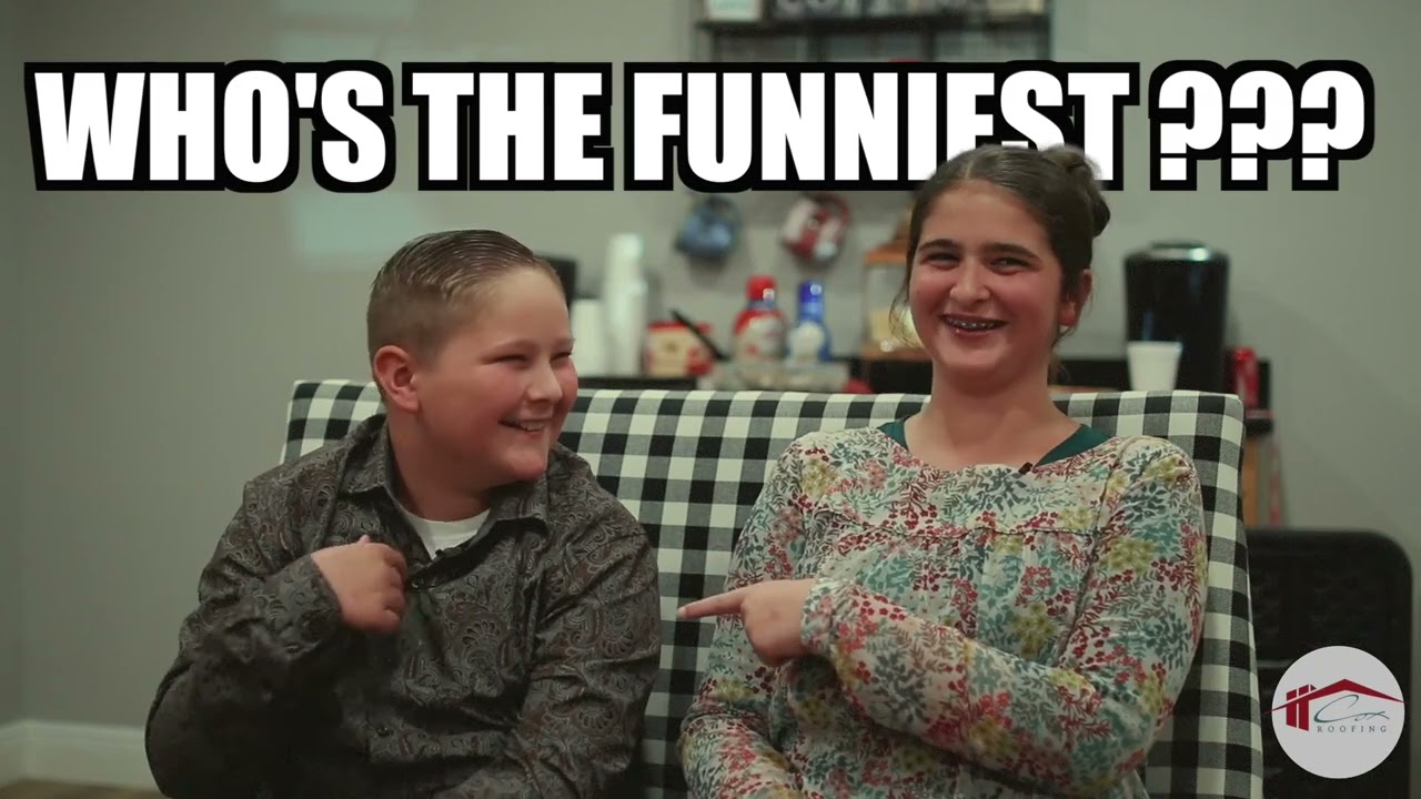 Cox Roofing is a family owned business. Meet two of the younger employees...