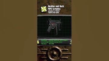 Classic MP5 SMG Mod for #Fallout 4