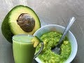 Making Avocado Juice & Avocado Smoothie - Butter Fruit Juice & Butter Fruit Smoothie