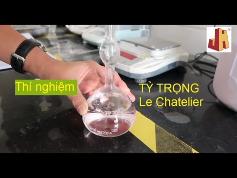 Video: Khối lượng lớn và tỷ trọng thực của xi măng