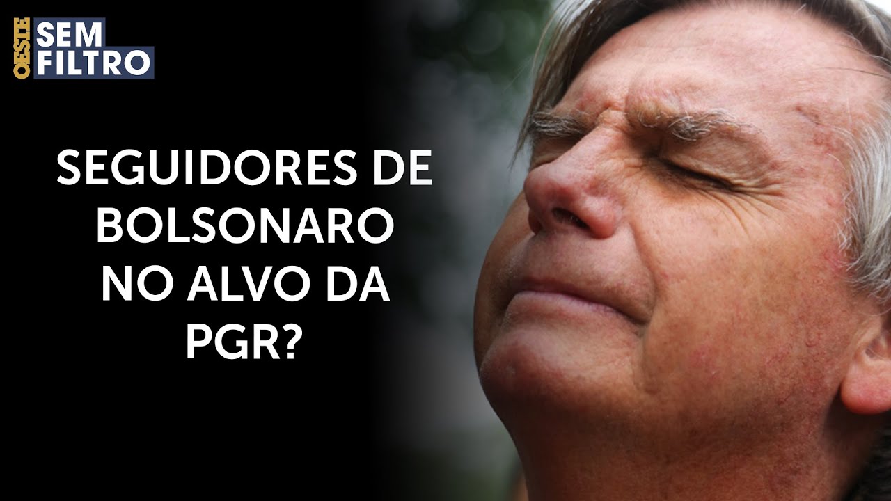 PGR pede a Moraes dados dos seguidores de Bolsonaro | #osf