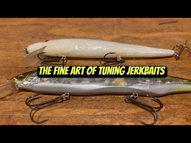 Secrets I've Learned About Tuning Jerkbaits Over The Past 45 Years 