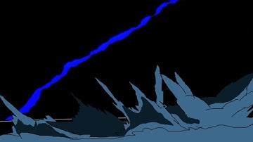 lightning beams sakuga animation. animated with opentoonz