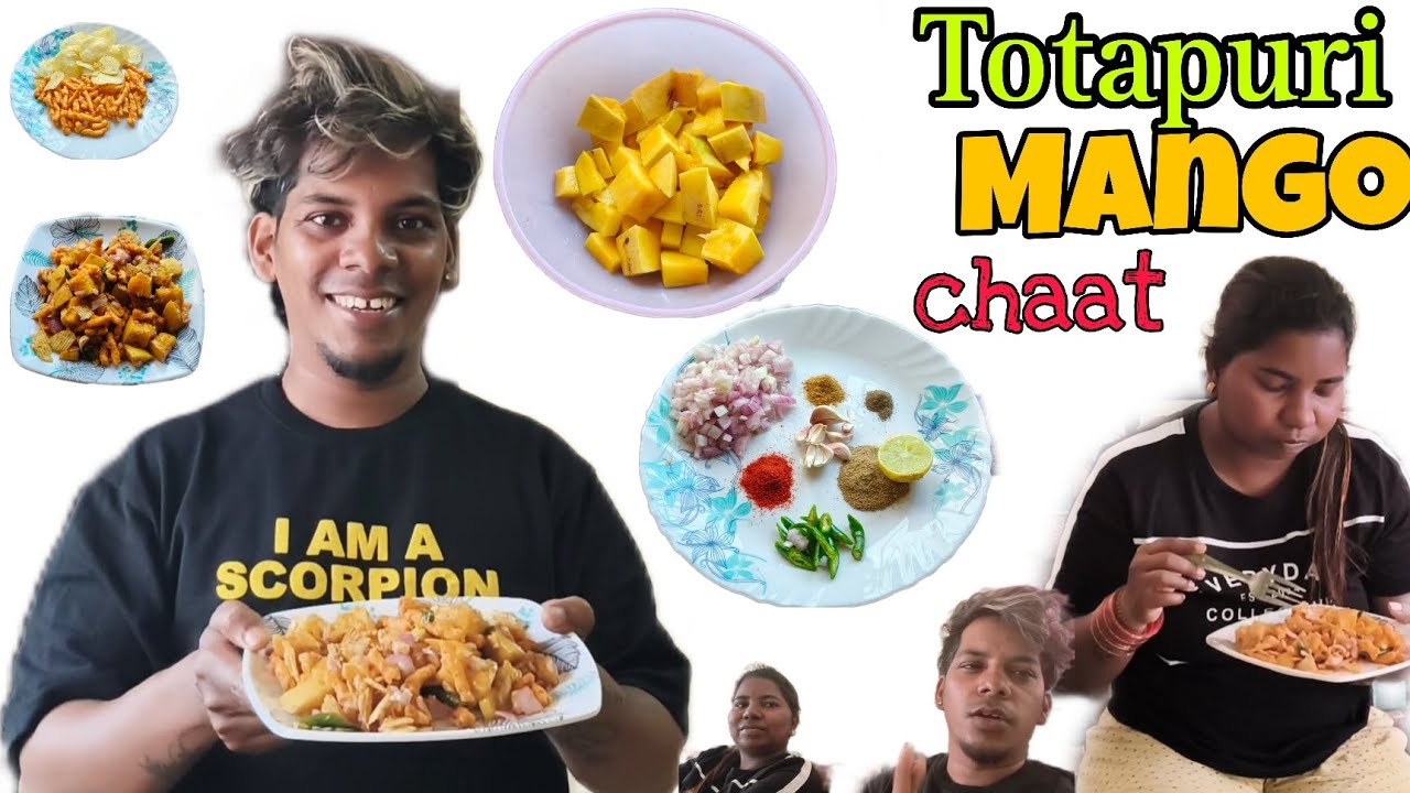 Totapuri Mango chaat recipe/Daily vlog 