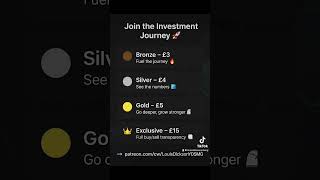 📢 Big News – Patreon is Live! 🚀 Join the Investment Journey. Exclusive Access Now on Patreon 📊
