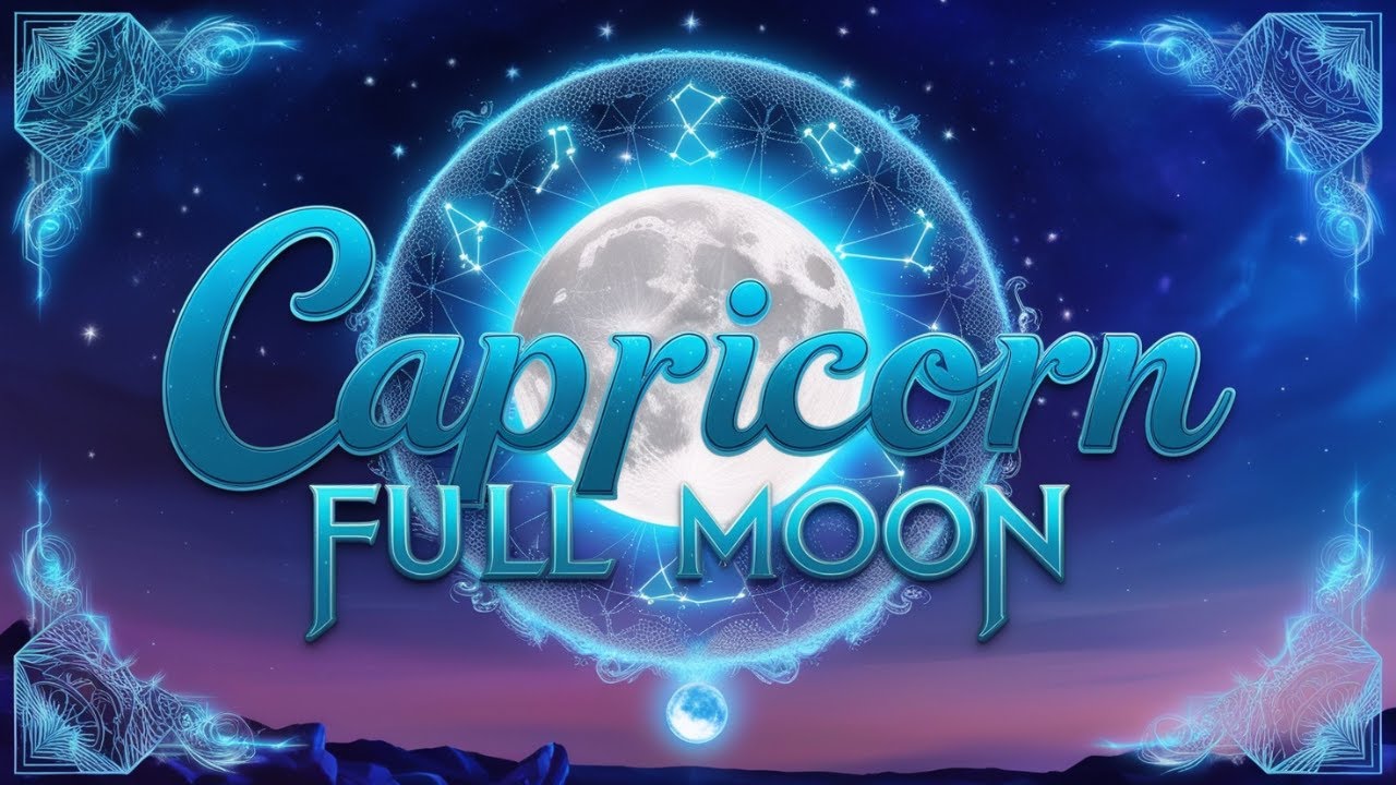 Capricorn full moon july 21 grounding goal setting meditation 2024