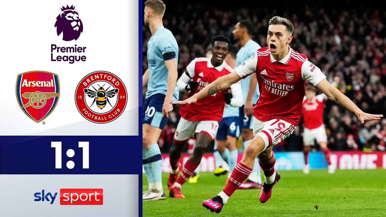 Arsenal sai na frente, mas cede empate para o Brentford em mais um tropeço  pela Premier League