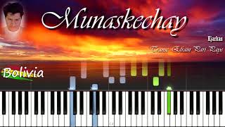 Video thumbnail of "Munaskechay TUTORIAL PIANO Transcripción EFRAIN PARI PAYE"