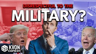 Trump vs Biden: Who Disrespects the Military Most? (Face-Off hosted by comedian K-von!)